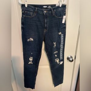 Size 10 Old Navy Rockstar Super Skinny High Rise Jeans NWT